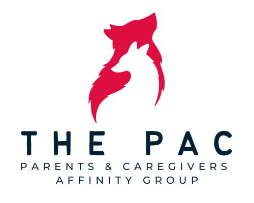 Belonging at Pace. The PAC, Pace Parents and Care Giver Group logo